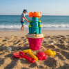 Balde Con Castillo Para Playa FUCSIA