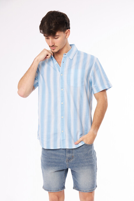 CAMISA COPARA Celeste