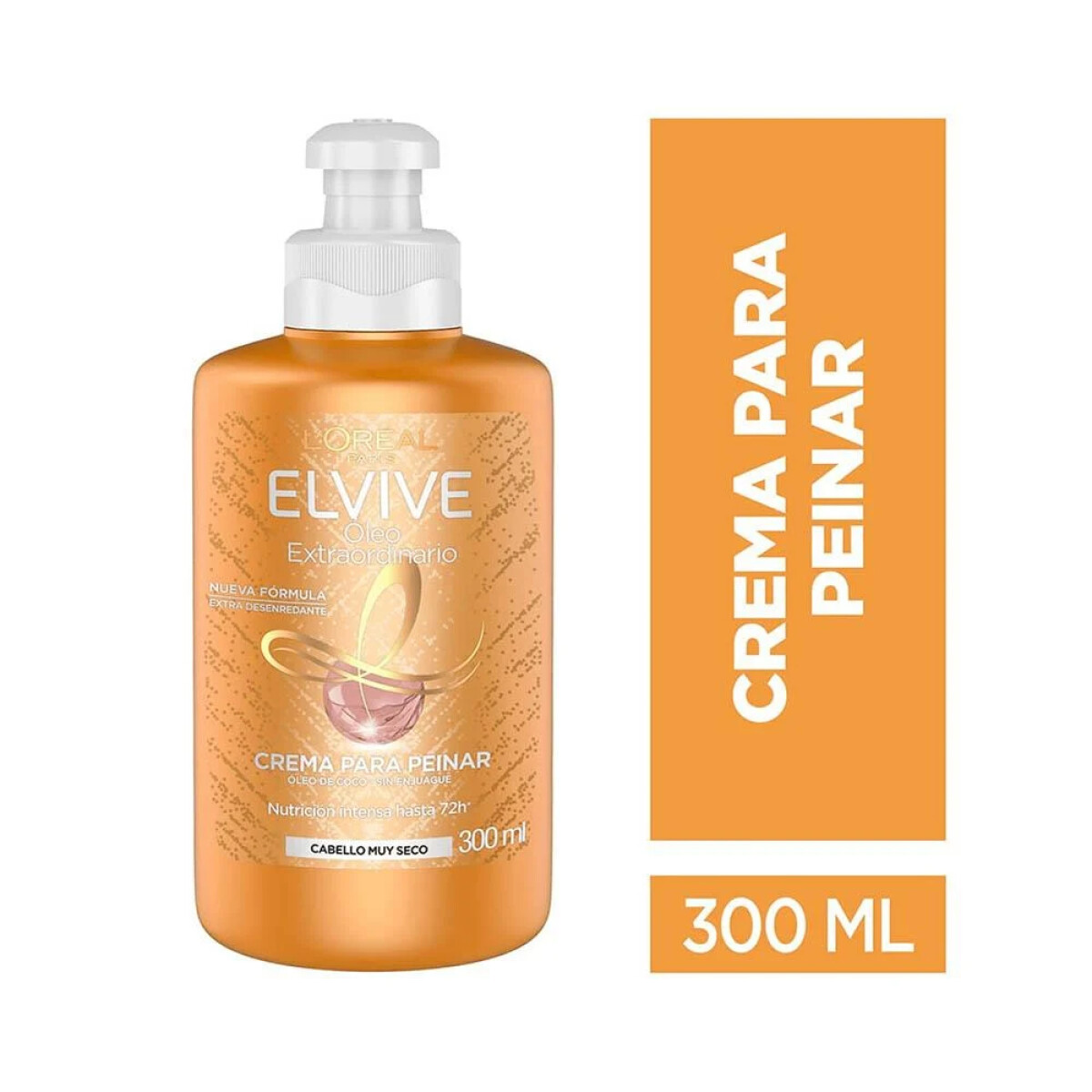 Crema para Peinar L'Oréal Paris Elvive Óleo Extraordinario 300ml 
