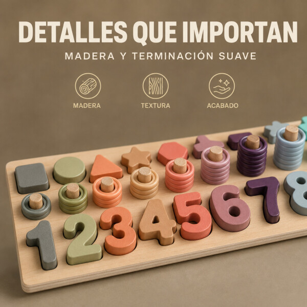 Cubo de Actividades Infantil 5 en 1 Elefante CELESTE