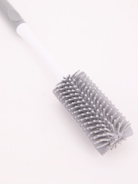 CEPILLO LIMPIAVASOS Y BOTELLAS GRIS