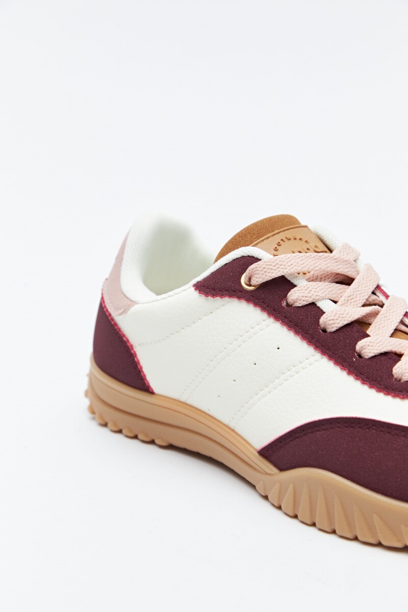 ZAPATILLA POLS Bordó