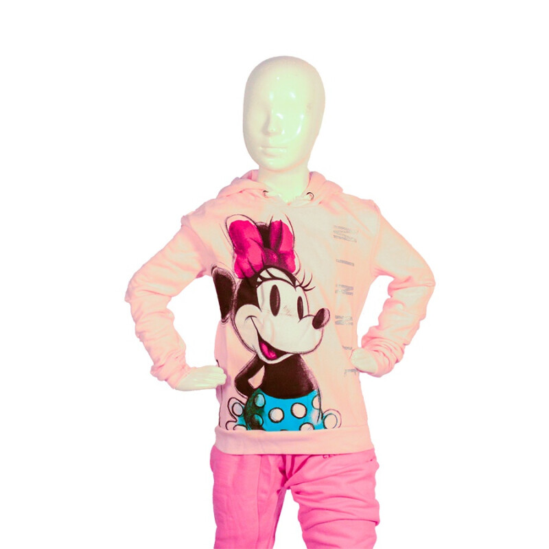 Canguro - Disney - Disney Buzo C/capucha Infantil MINNIE de Niños - D100II23016 Rosado