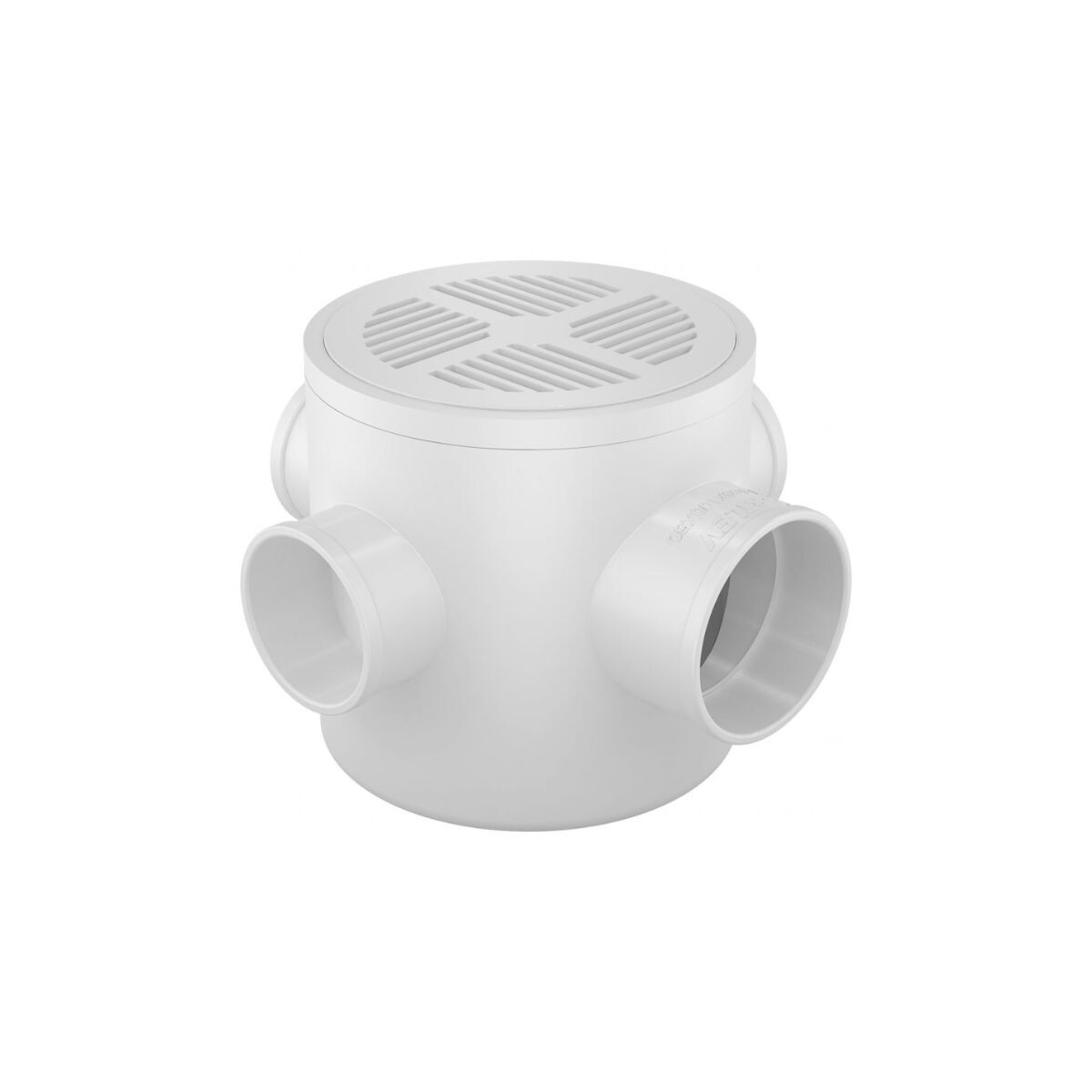 Pileta De Piso Fortlev 10x10cm 50mm 3 Entradas 