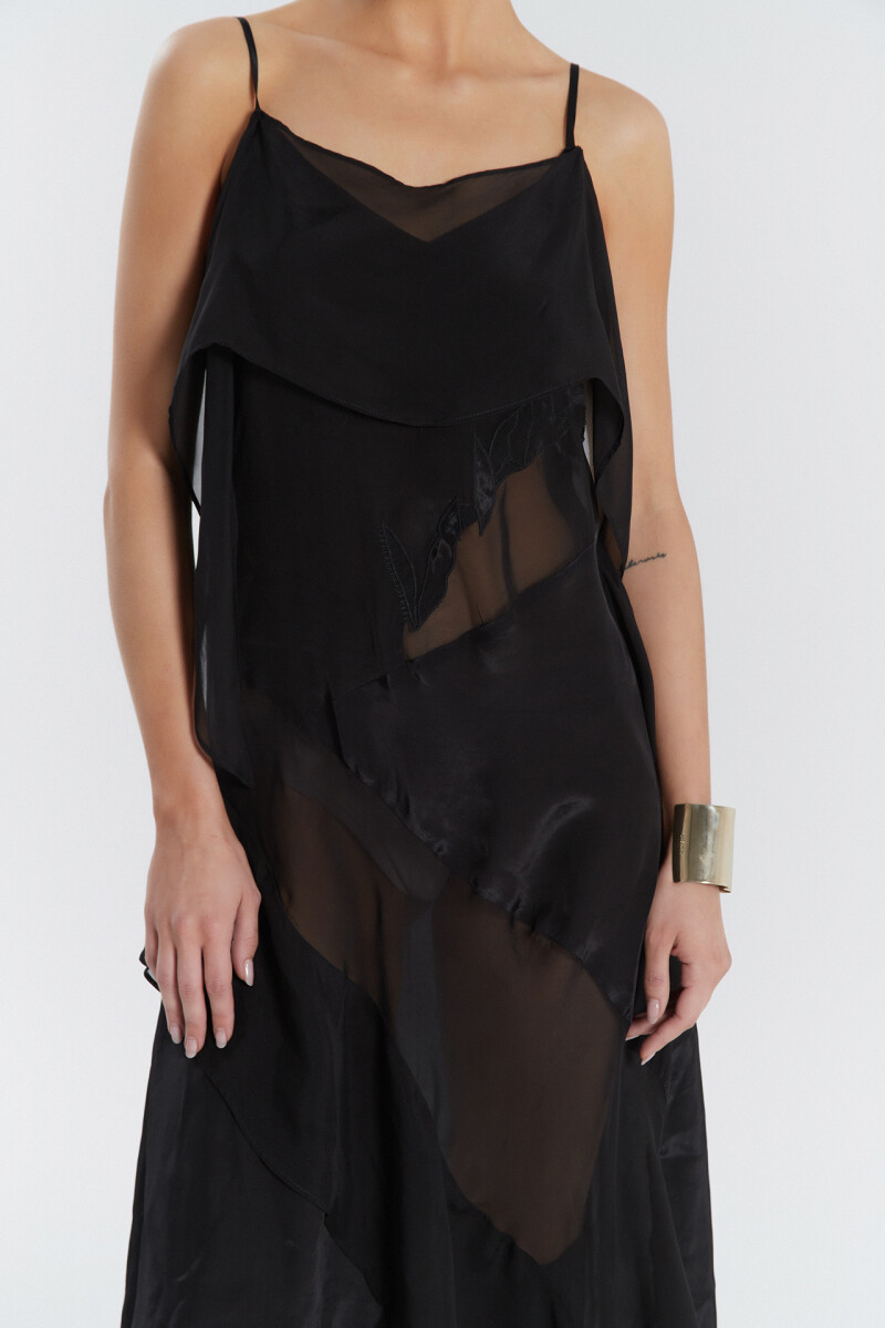 VESTIDO COMO Negro