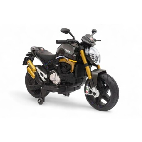 Moto Eléctrica Infantil Monster 666NE 12V NEGRO