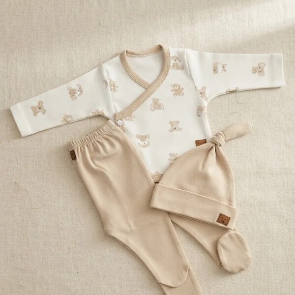 Primer muda PILIM estampada beige