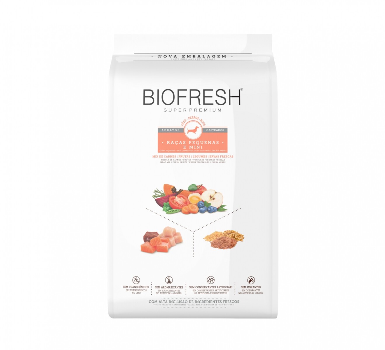 Biofresh Perro Adulto Castrado Razas Pequeñas - 1 kg 