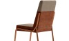 Juego de Comedor Stellar Rectangular 4 sillas Marron