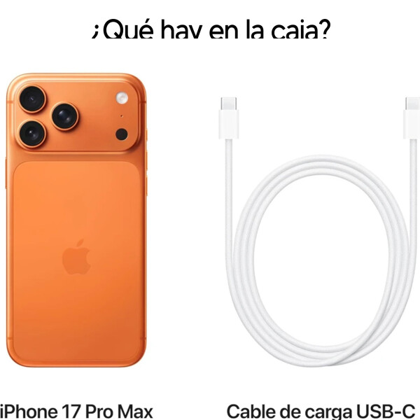 Apple Iphone 17 Pro Max 12/256gb 5g NARANJA