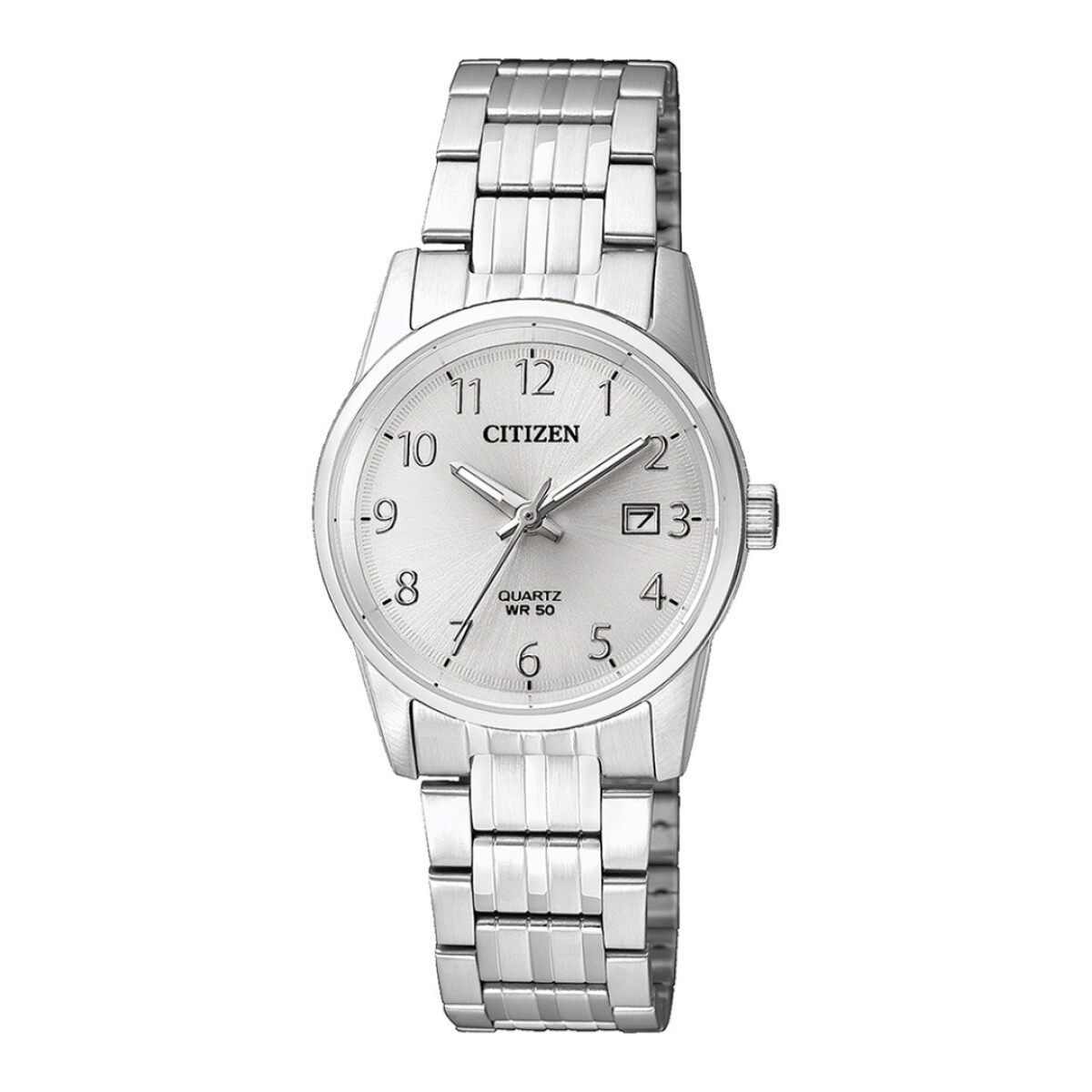 Reloj Citizen Eu6000-57b Para Dama Con Correa De Acero 