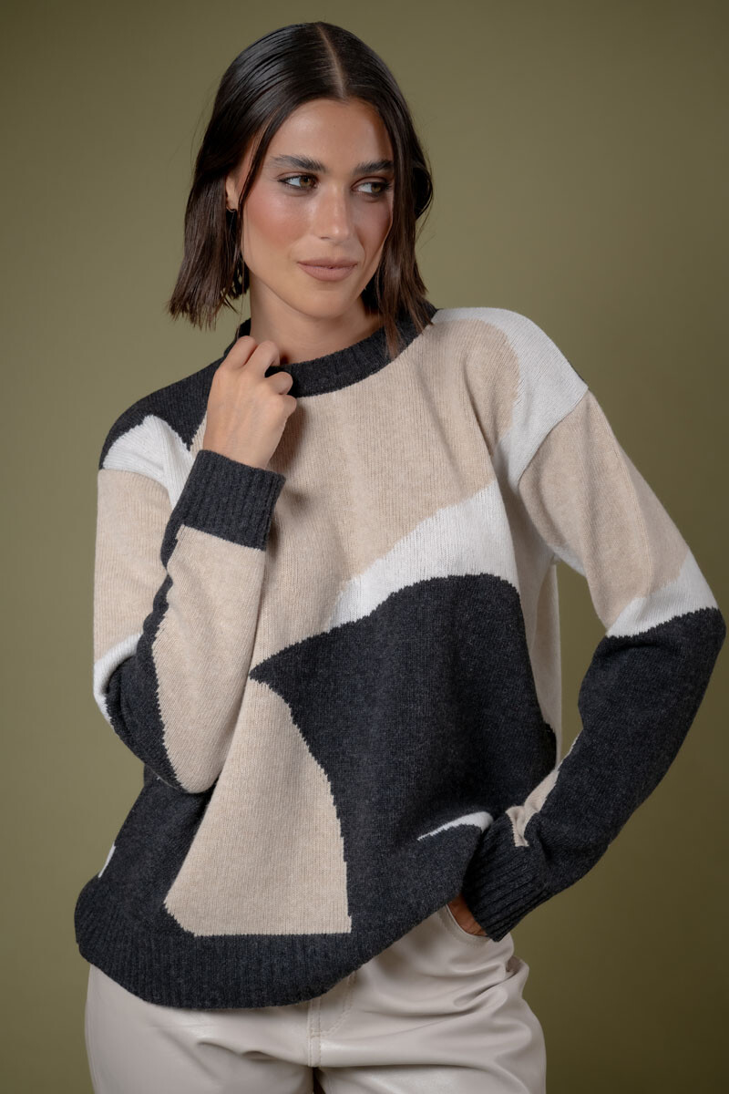 Buzo sierra Negro combinado