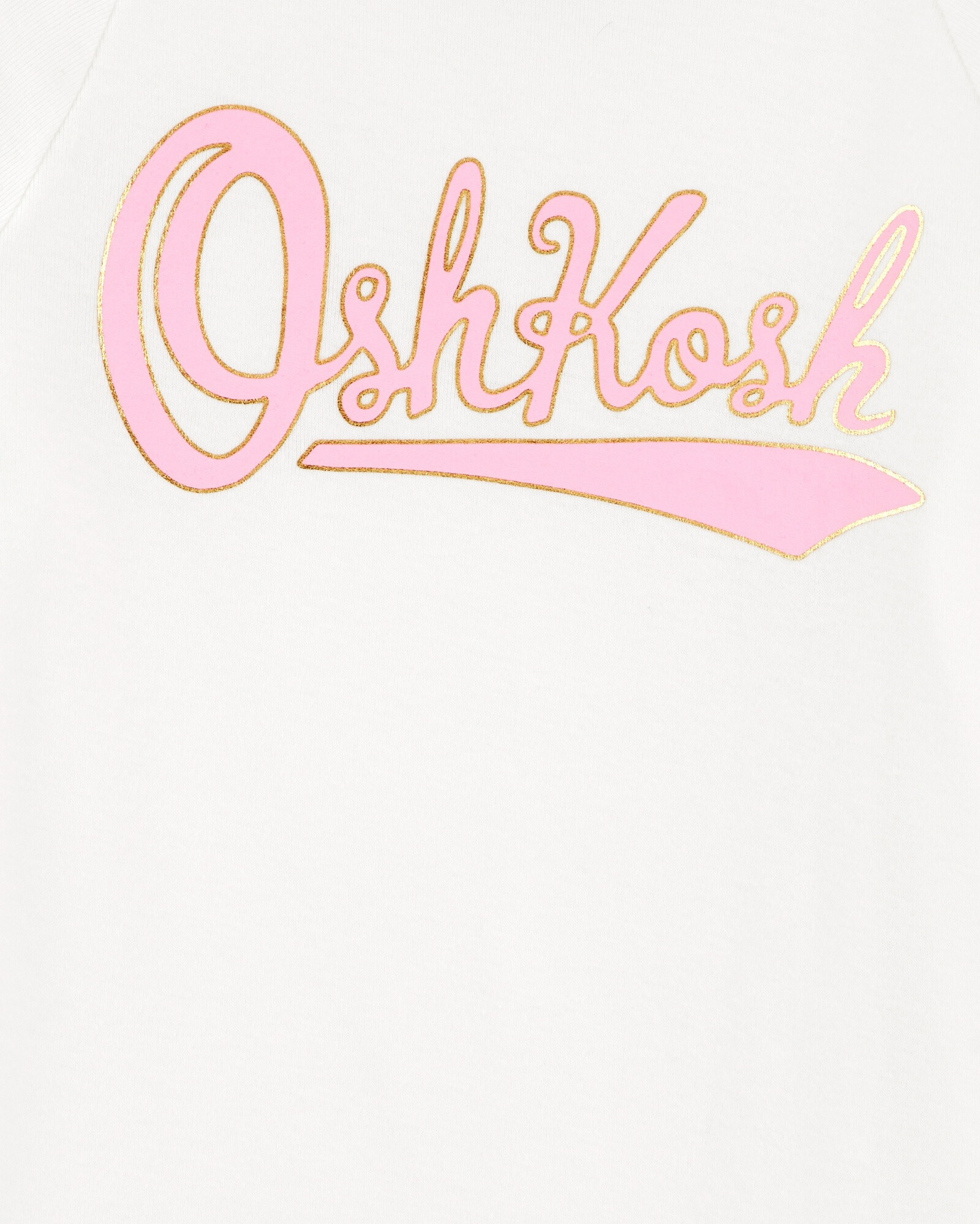 Remera de algodón, con lazos y logo Sin color