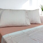 JUEGO DE SABANAS ALGODON 180H QUEEN 160x200+35CM RAYAS ROSA CANNON JUEGO DE SABANAS ALGODON 180H QUEEN 160x200+35CM RAYAS ROSA CANNON