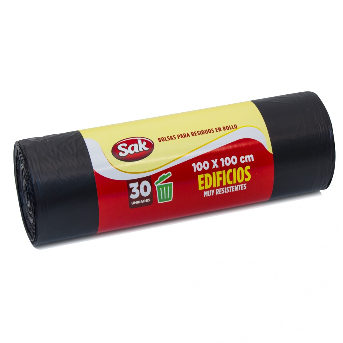 Pack X30 Bolsas de Residuos en Rollo Sak 100X100 