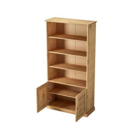 Estanteria 2 Puertas Li­nea Valenciana Natural