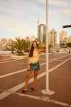 Mini Pocket Skirt óxido Turquesa
