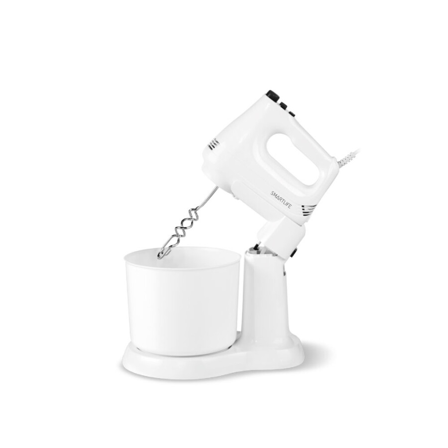 Batidora Con Bowl Blanco SMARTLIFE SL-HM5050BW Batidora Con Bowl Blanco SMARTLIFE SL-HM5050BW