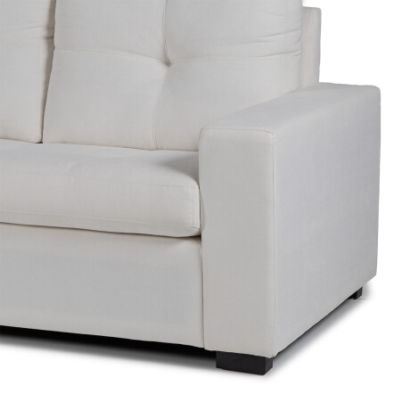 Rinconera Sensa - Tela Microfibra - Chaise izquierdo TC1012 (Marfil)