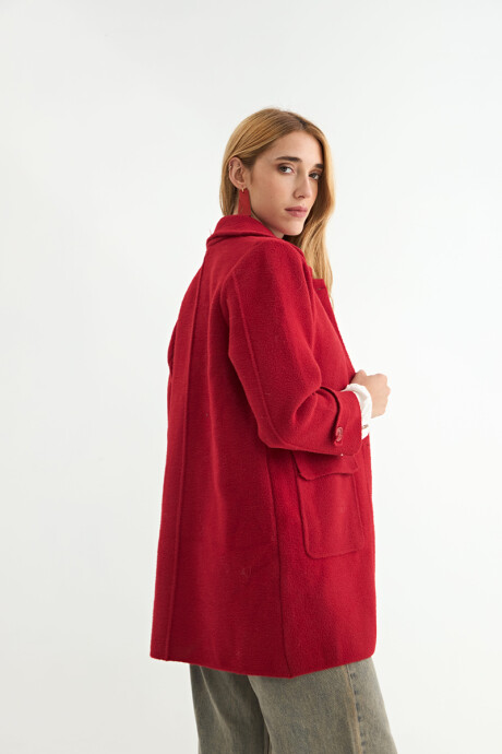 ABRIGO MAHIOT ROJO