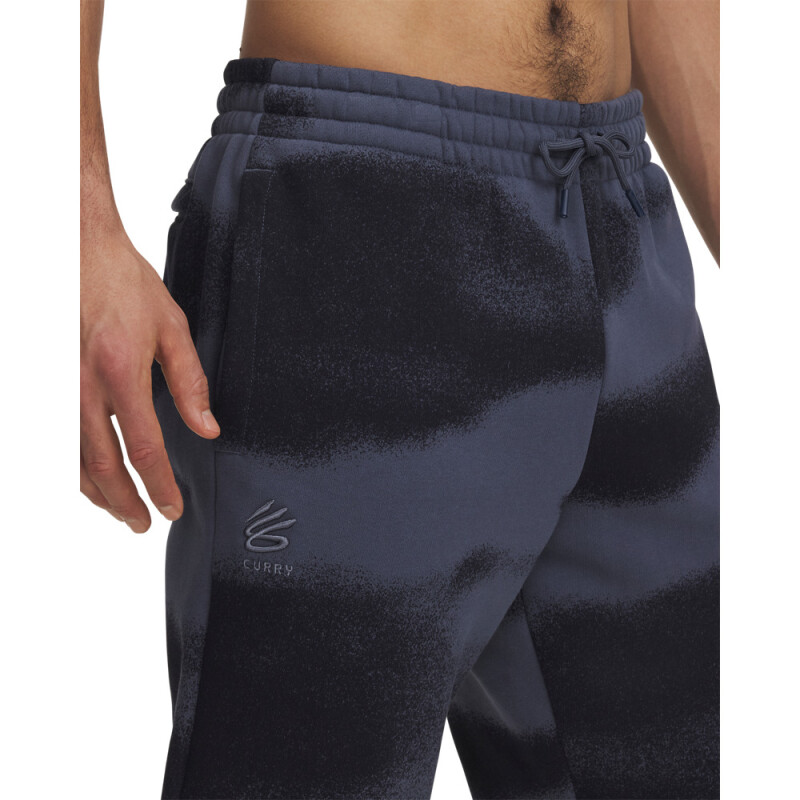 Curry Splash Graphic Jogger-GRY GRY-044