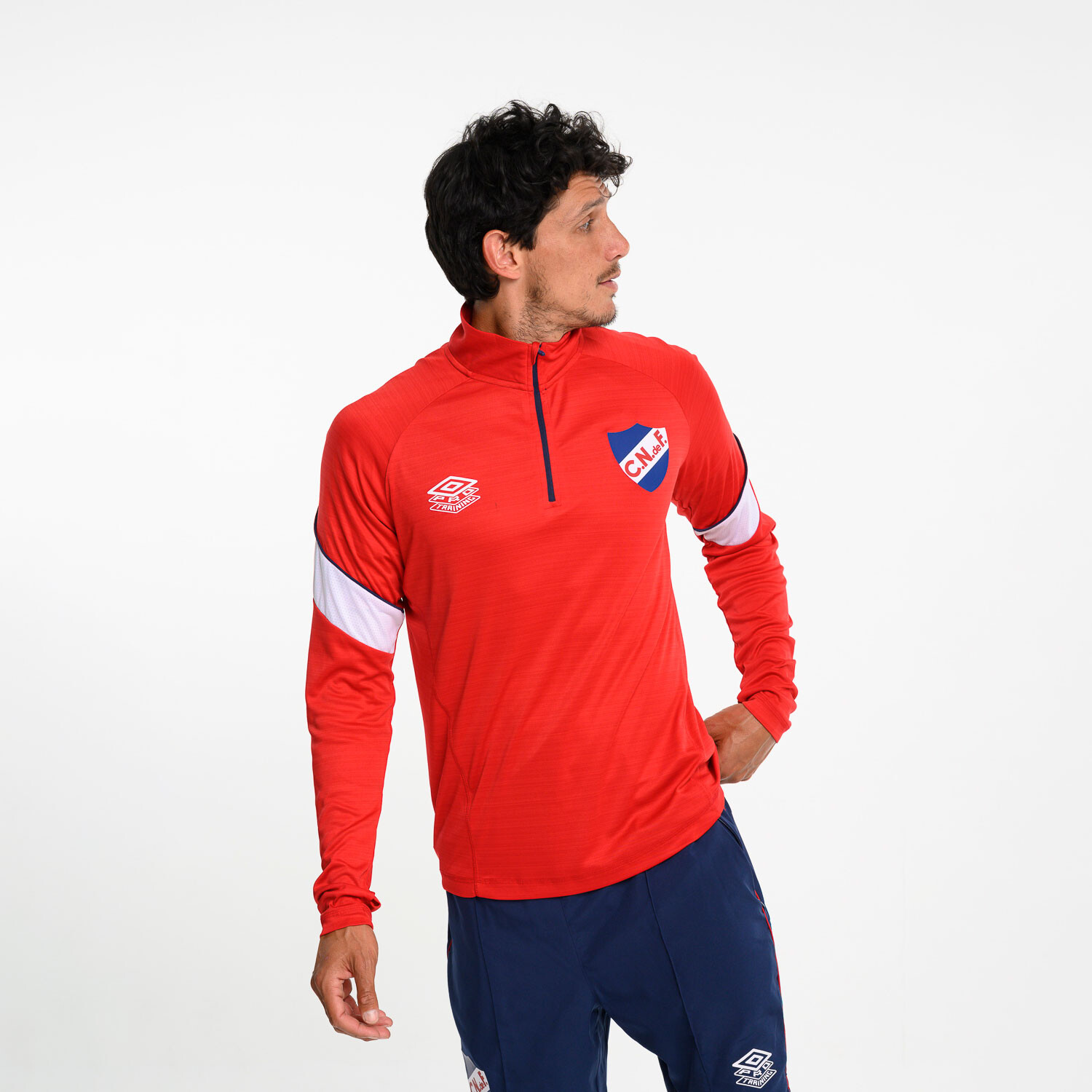 Buzo Training Half Zip Nacional Hombre Nacional
