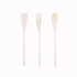 Utensilios De Cocina Bamboo x3 pcs 30cm Utensilios De Cocina Bamboo X3 Pcs 30cm