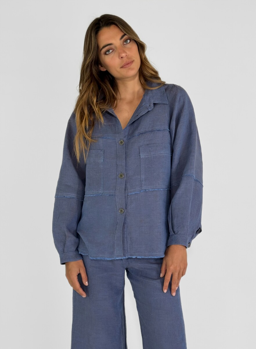 CHAQUETA RUFINA - AZUL 