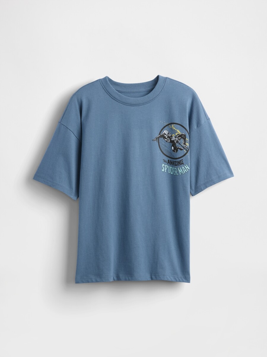 MVL SS ORIGINAL TEE - CORNFLOWER829 