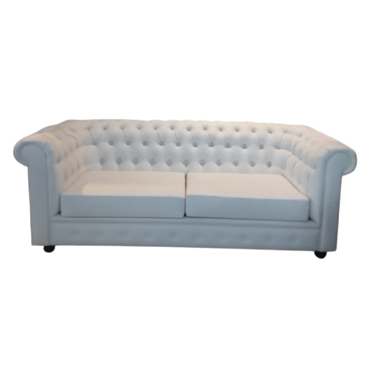 SOFA CHESTER 220 BLANCO PU 9064 