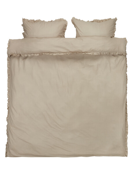 Juego funda nórdica alg lavado ELMA 260x220 arena Juego funda nórdica alg lavado ELMA 260x220 arena