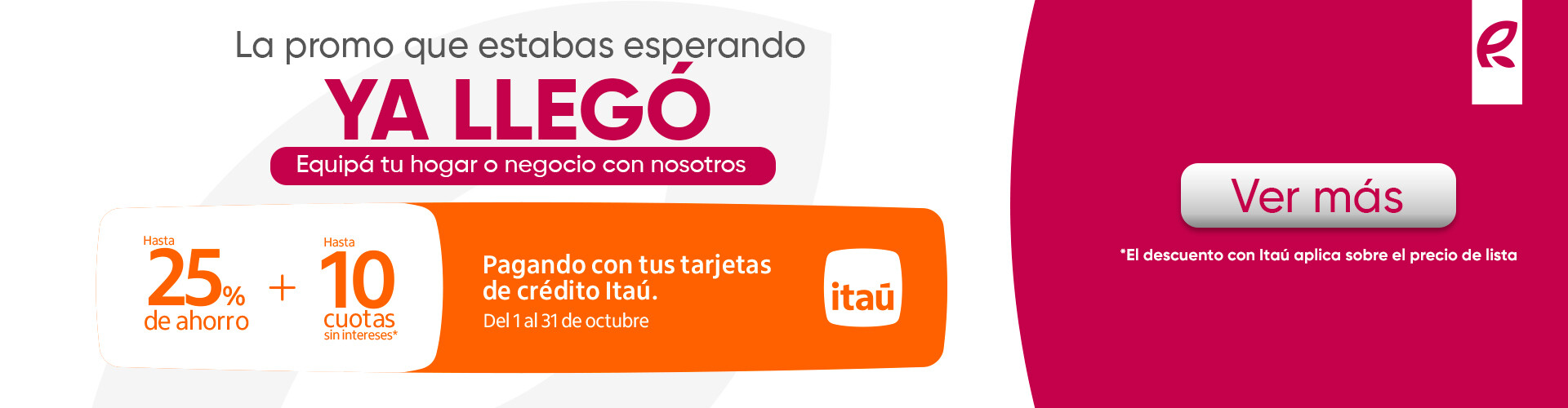 Promo Itau
