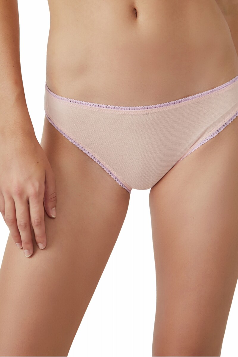MESH BIKINI Rosa