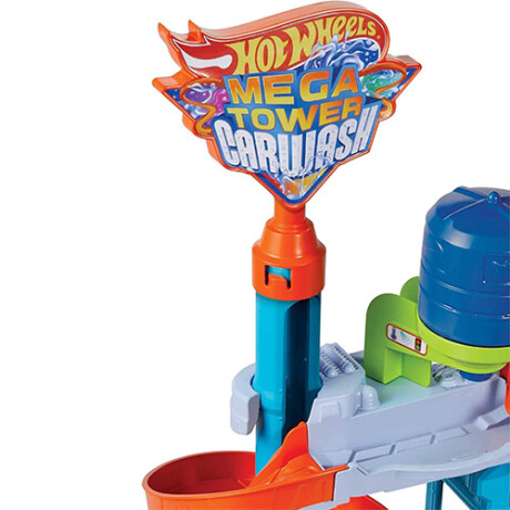 Pista Hot Wheels City Mega Torre de Lavado 001