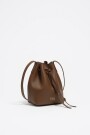BOLSO BUCKET Marron