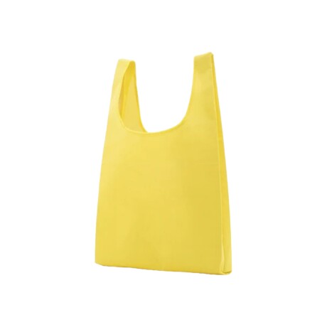 Bolsa reutilizable en estuche color liso Amarillo