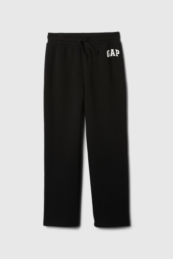 Pantalón Deportivo Logo Gap Niño Black