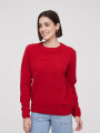 Sweater Allora Rojo Oscuro