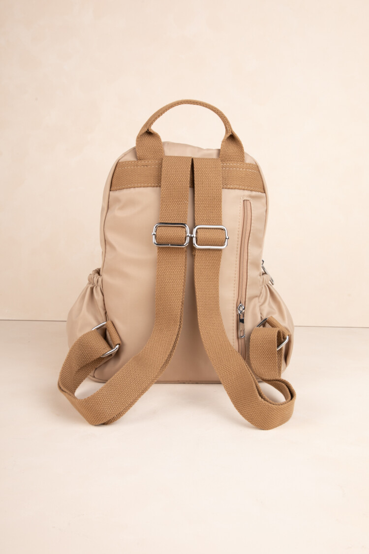 MOCHILA JANDRIA Beige