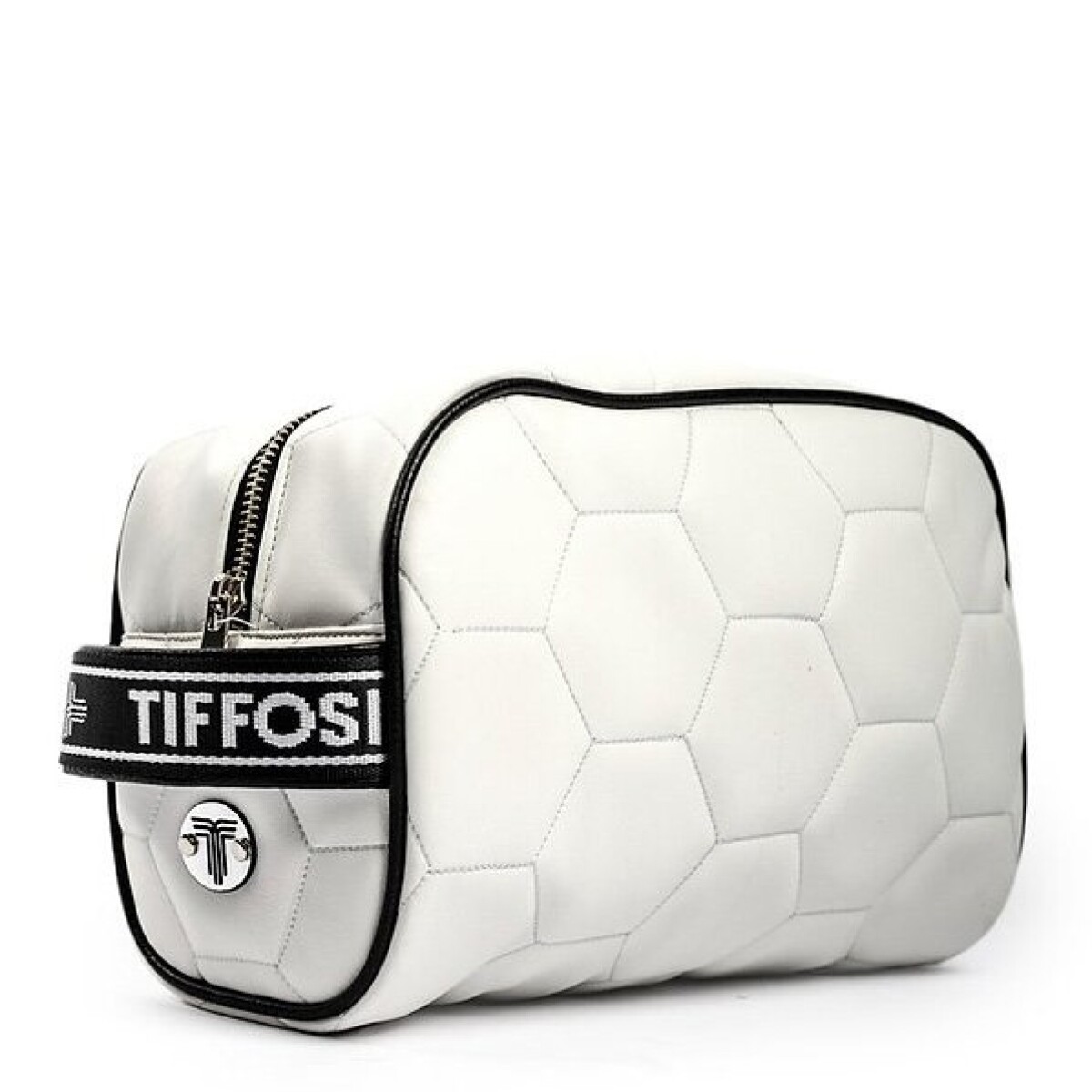 Necessaire Tiffosi Pelota - Blanco - Negro 
