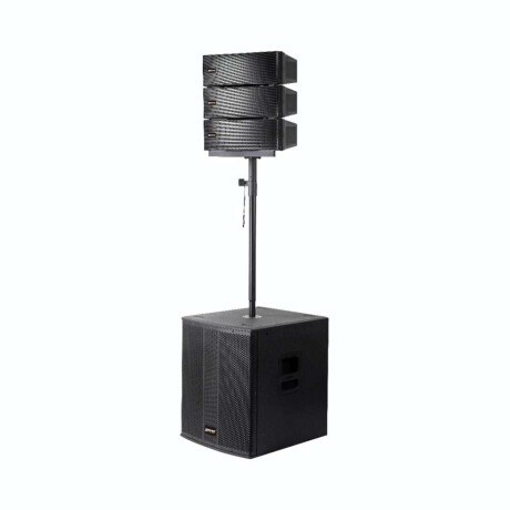 Line Array Con Subwoofer Lexsen La1814 1500w