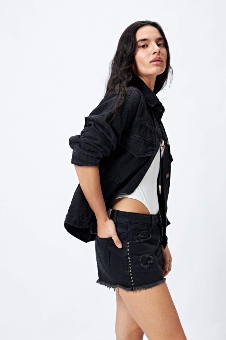 SHORT TOM Negro