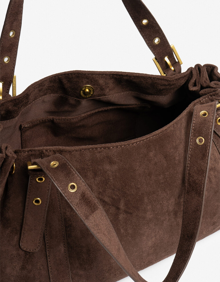 City Cartera Formato Baguette - Marron Chocolate