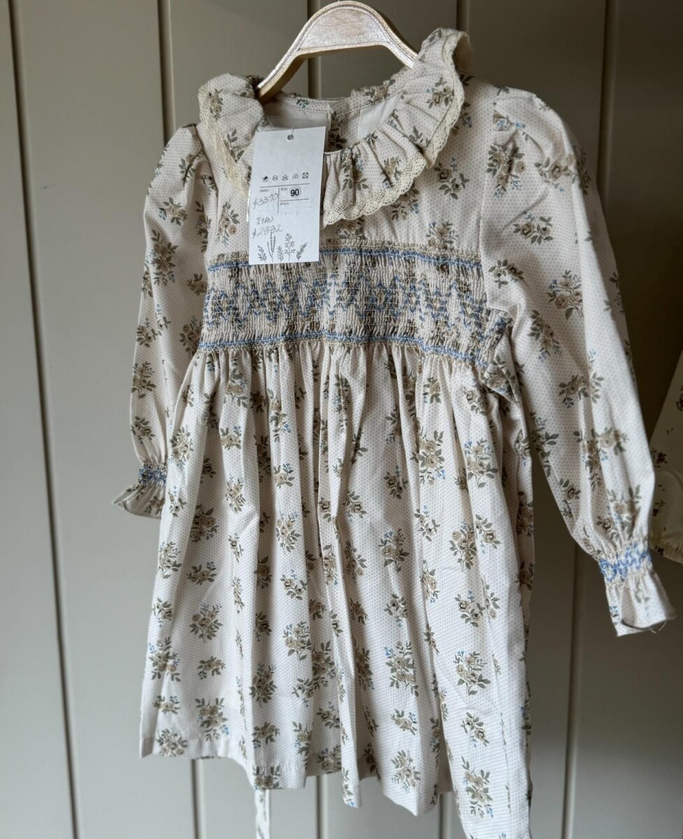 Vestido Punto smock 