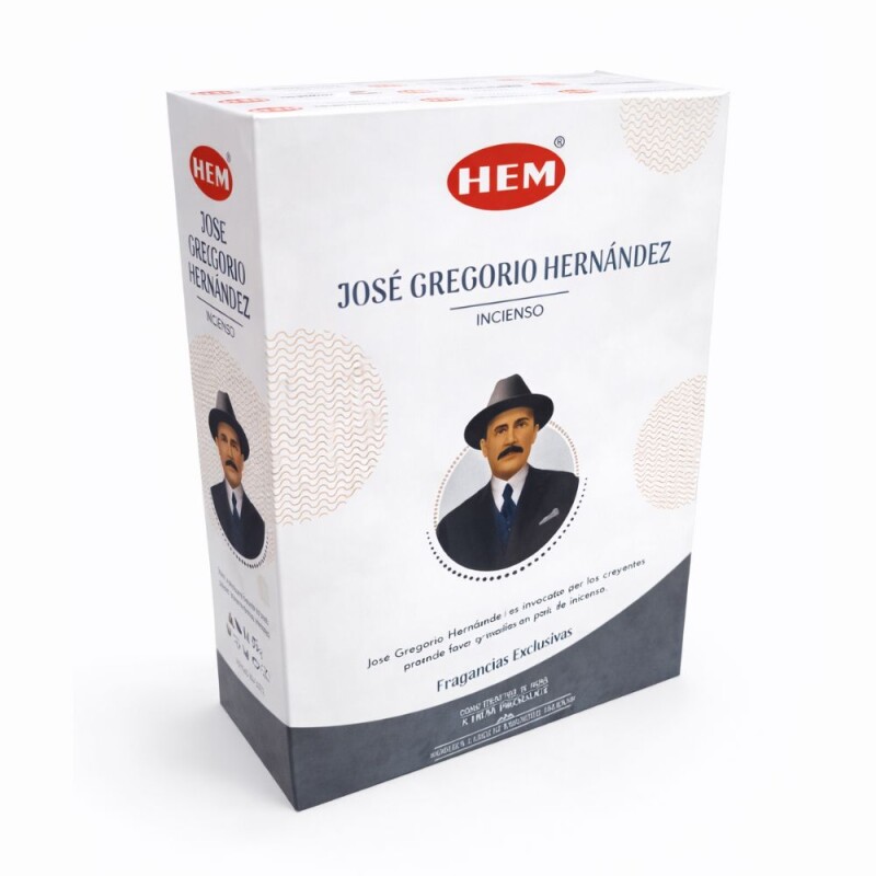 INCIENSO HEM PREMIUM 25 GR - CAJA X12 Jose Gregorio Hernandez