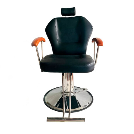 Silla Barber Peluquería Giratoria Hidráulica Cómoda Negro