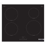 Anafe De Induccion 60cm 4 Zonas Bosch PUE611BB5E negro