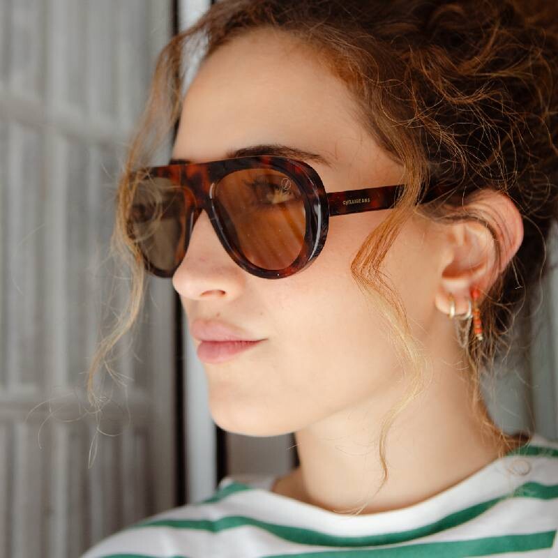 Lentes de Sol Chilli Beans Salónica Animal Print