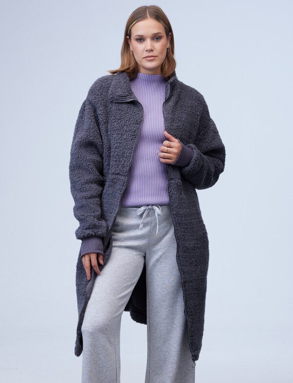 Campera Sherpa GRIS