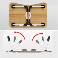 Mesa auxiliar plegable Madera